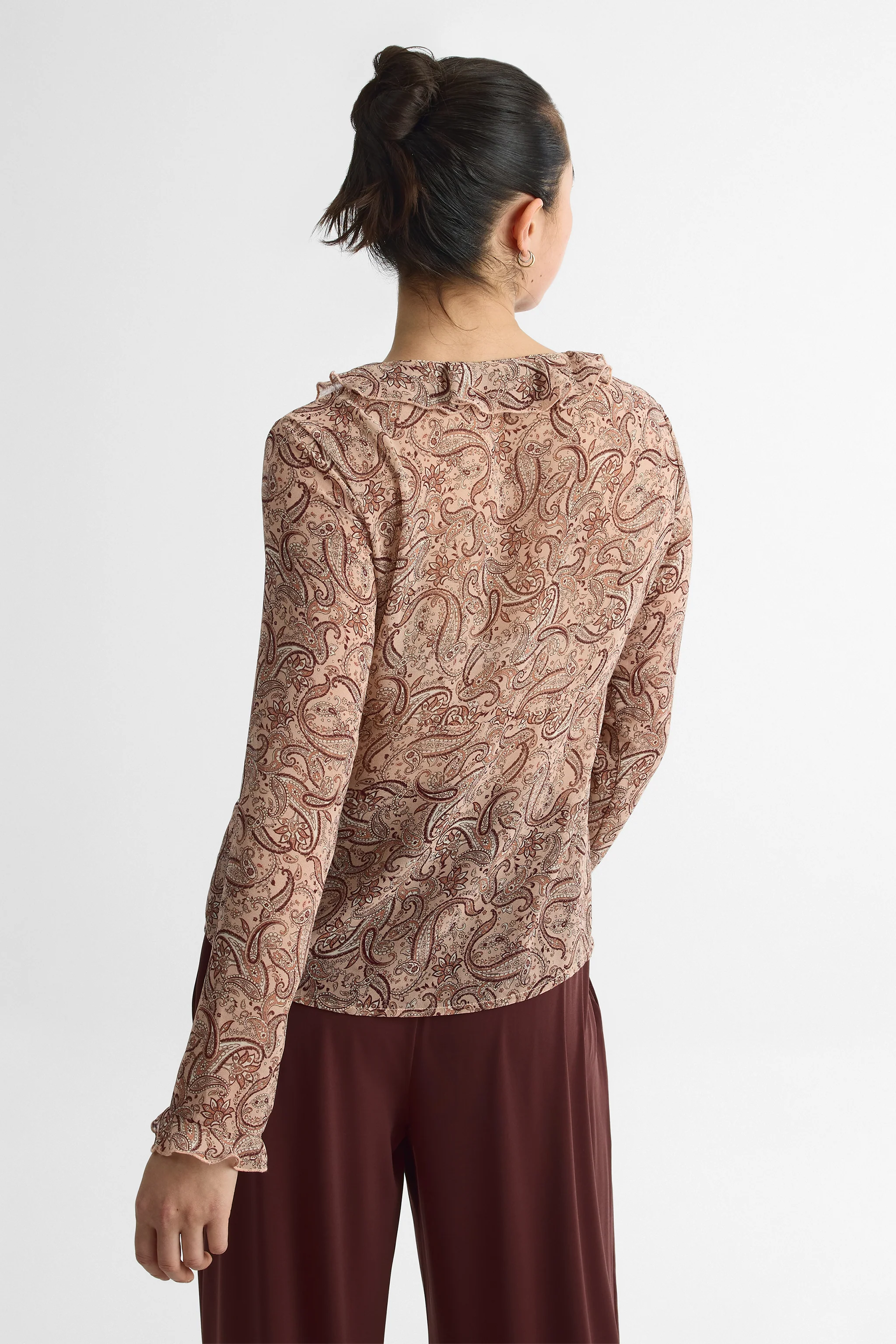 Blouse en chiffon - Femme - Image 5