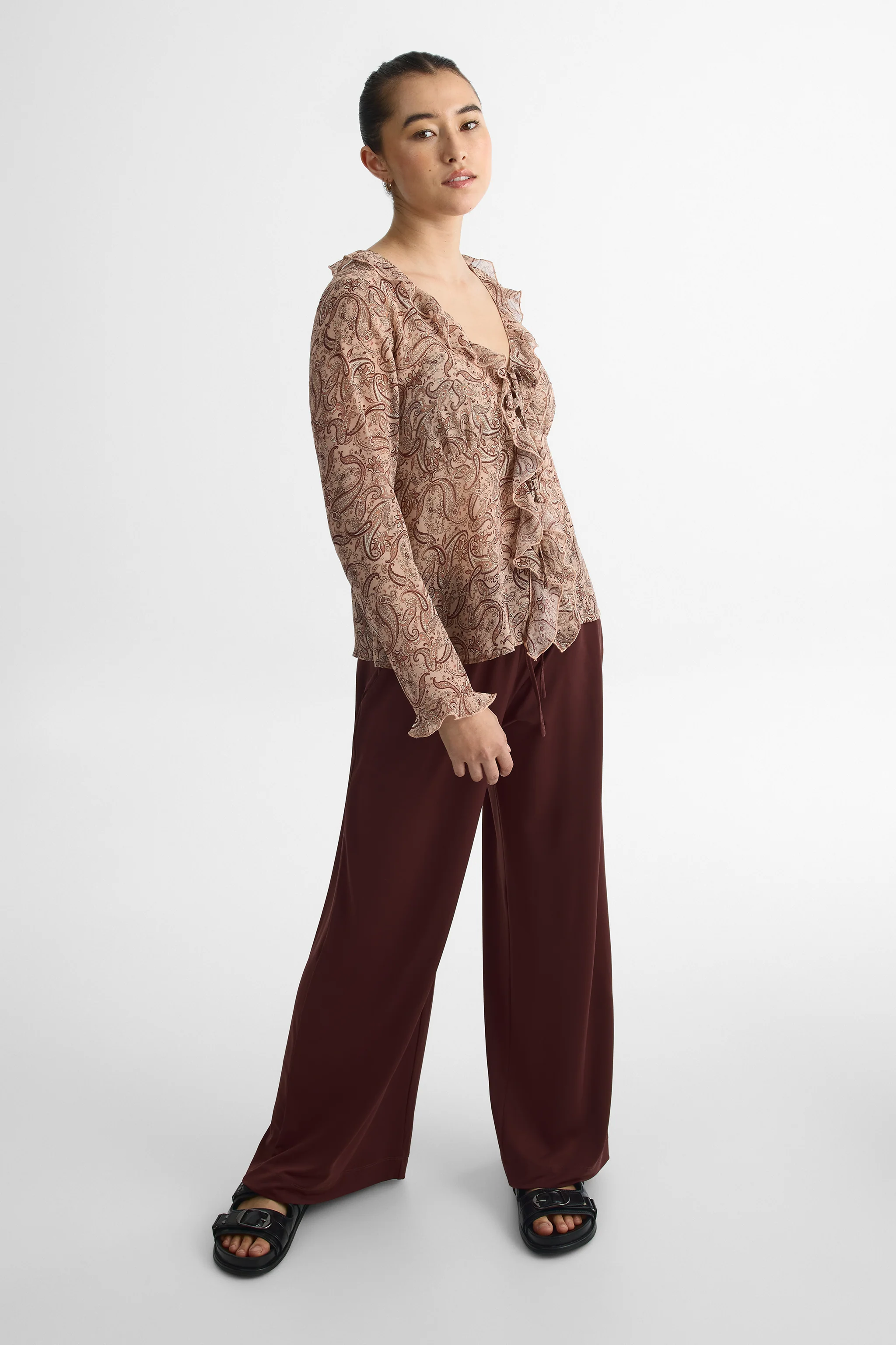 Blouse en chiffon - Femme - Image 6