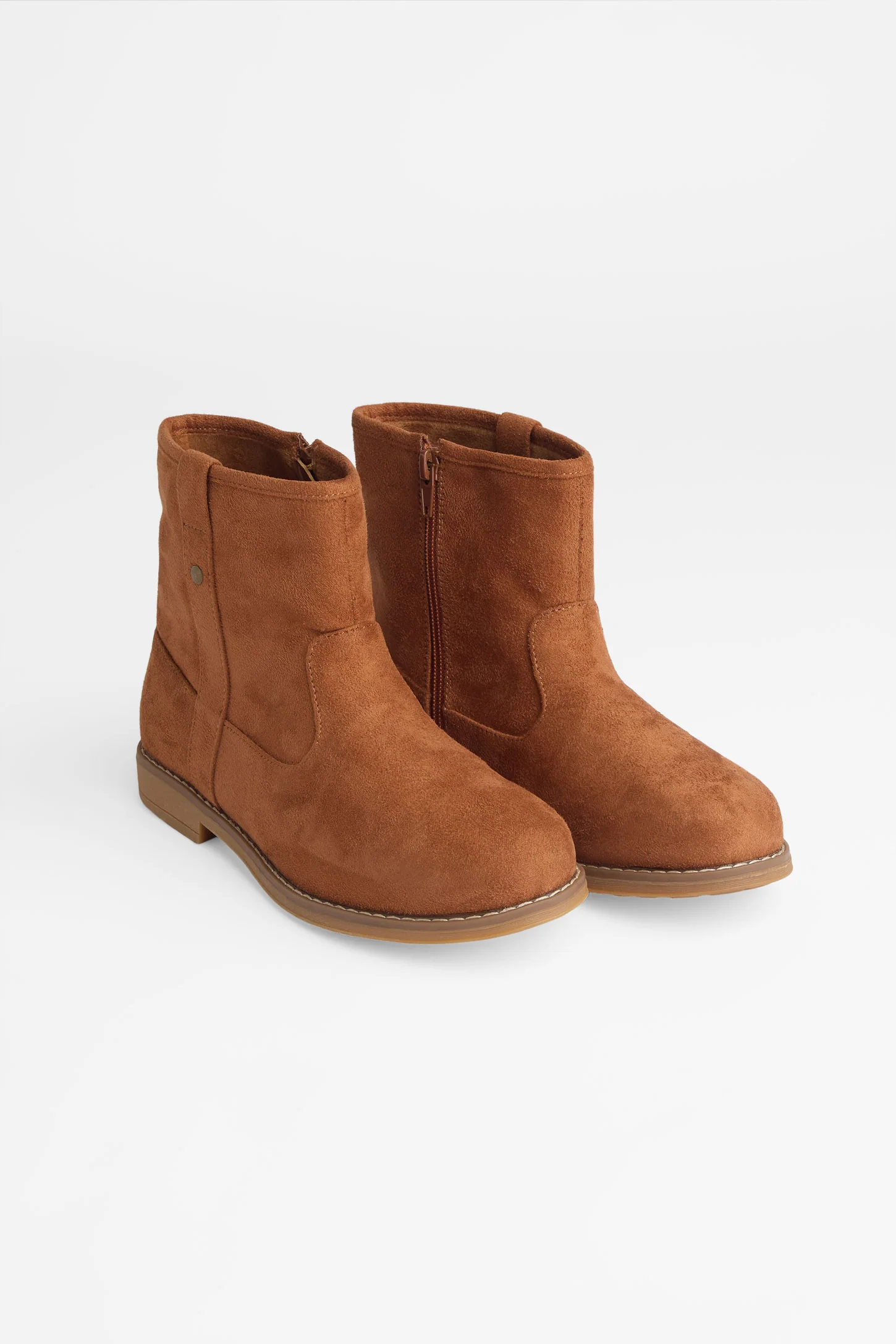 Botillons style western en faux suède - Ado fille - Image 3