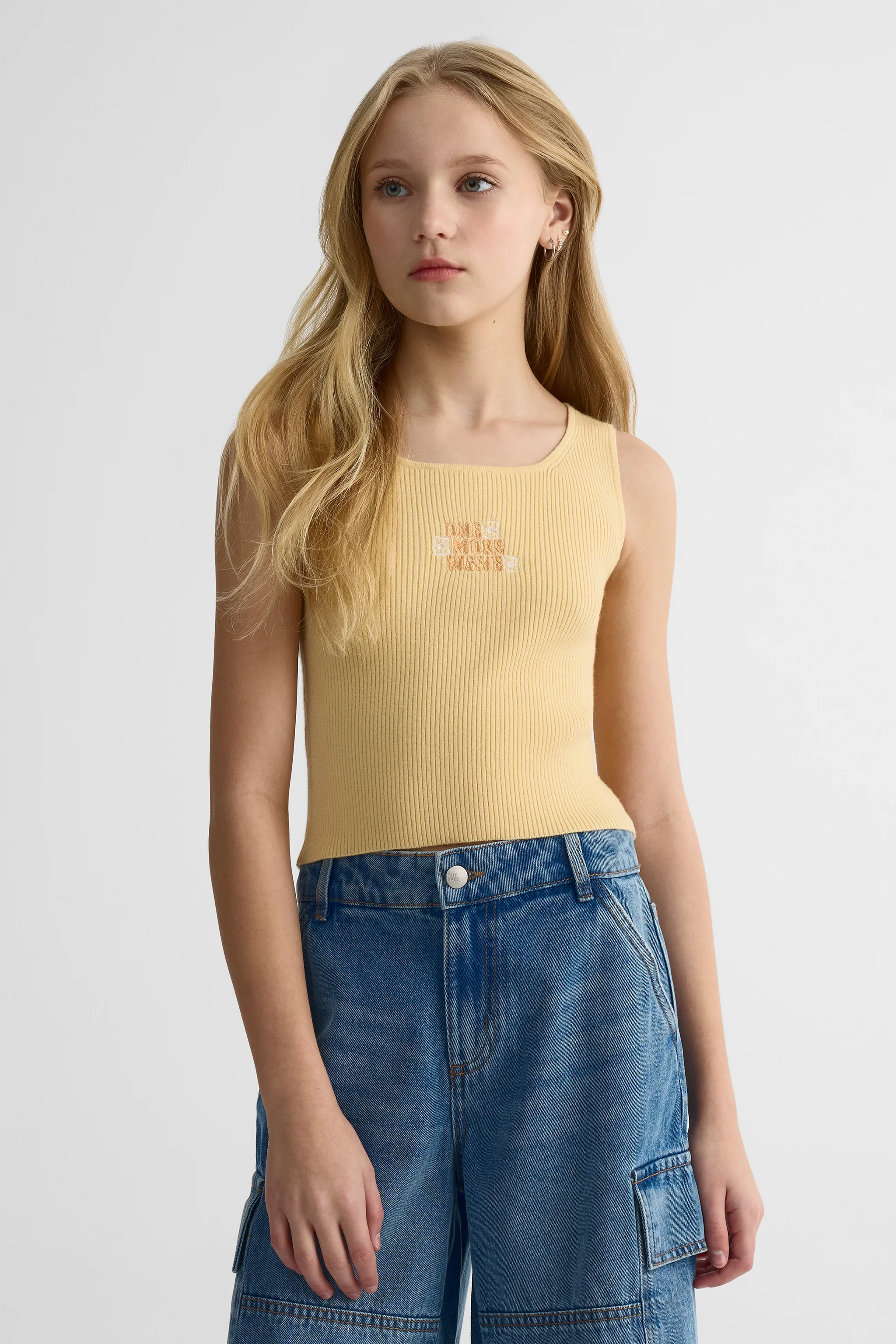 Camisole brodé - Ado fille - Image 3