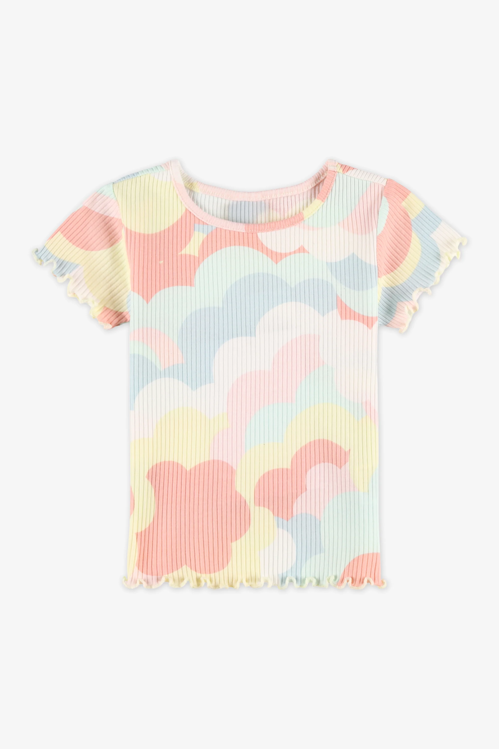 T-shirt à bords frisons 2T-3T - Bébé fille - Image 3