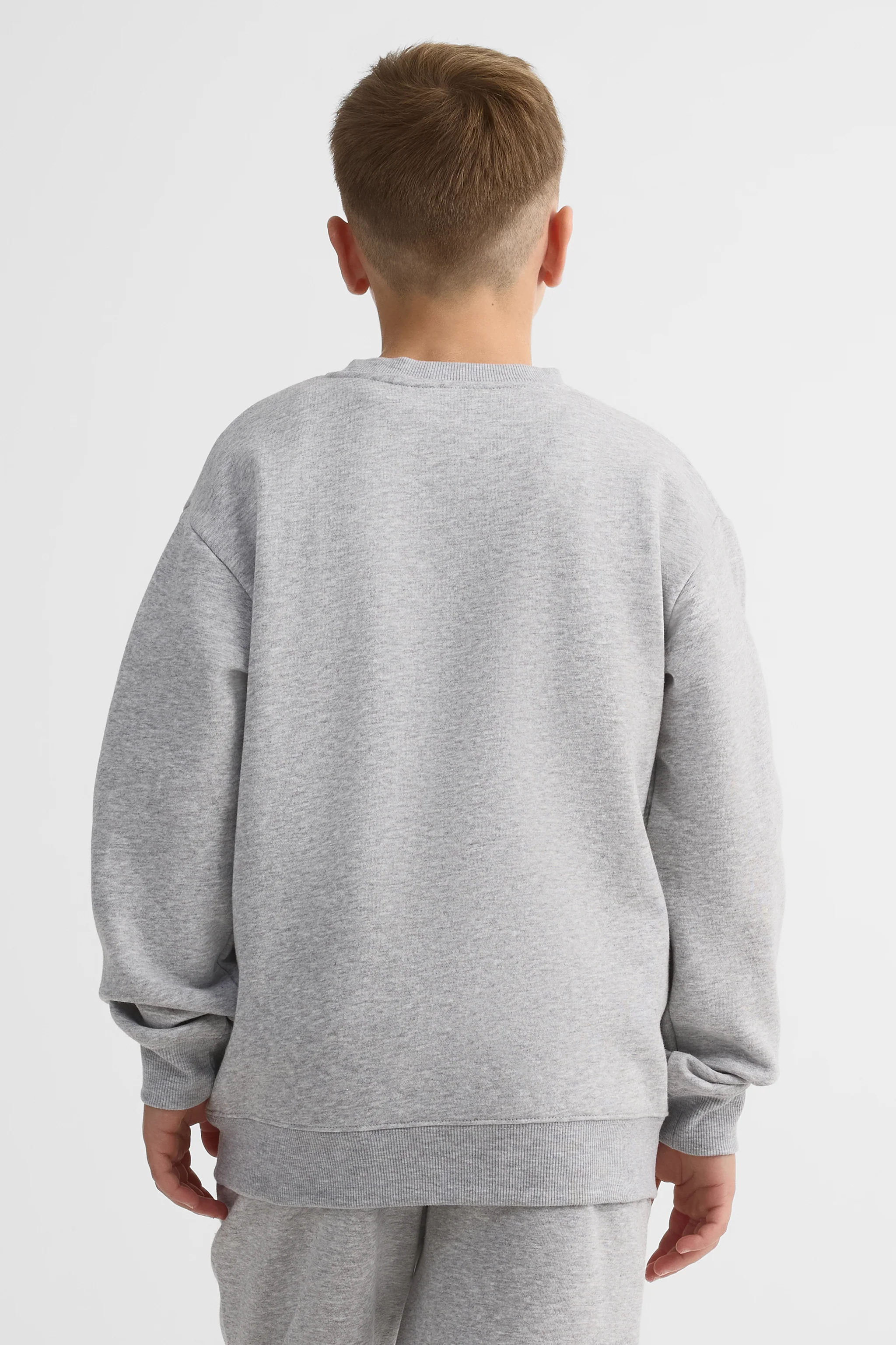 Chandail ouaté col rond imprimé - Ado garçon - Image 6