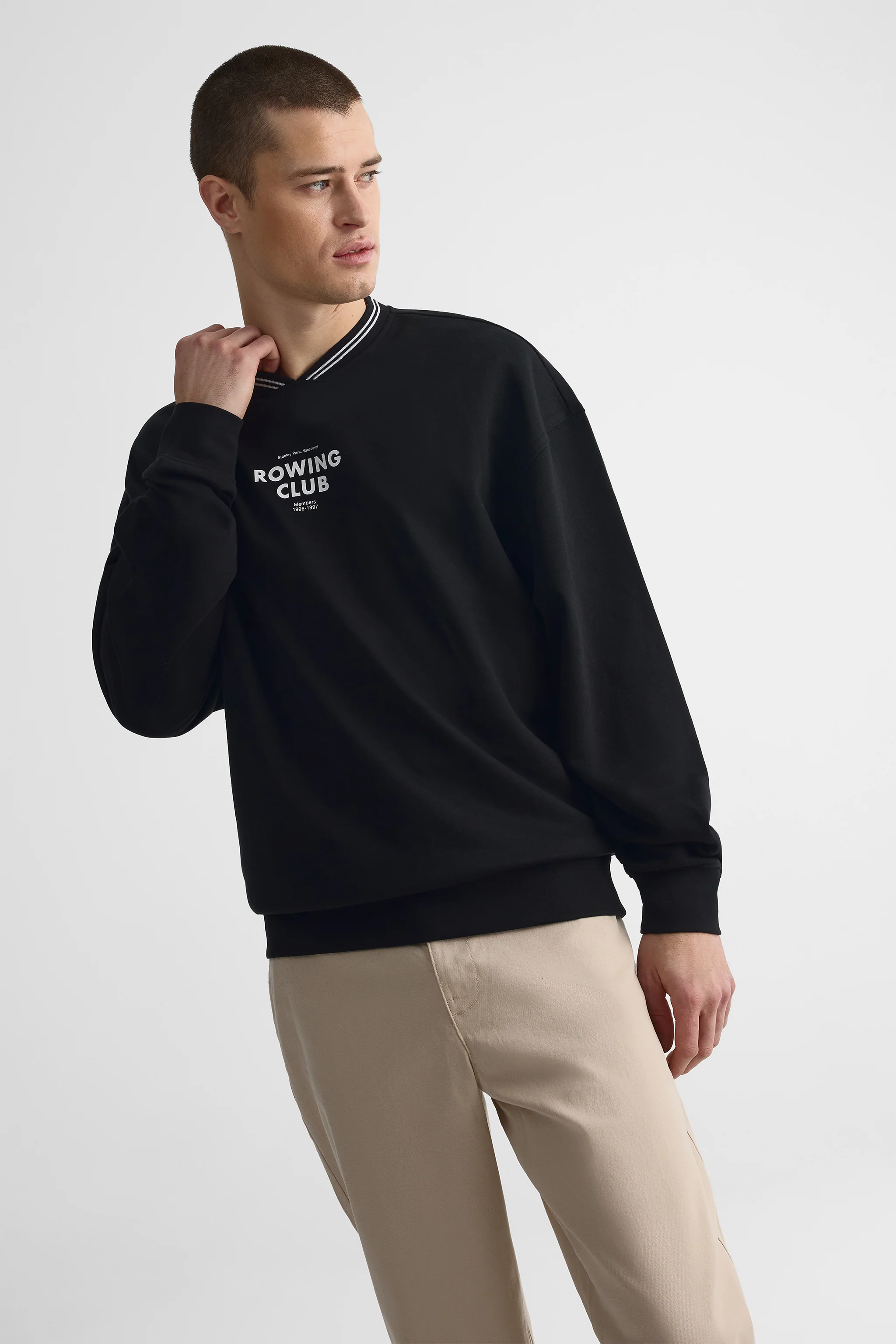 Chandail ouaté graphique - Homme - Image 3