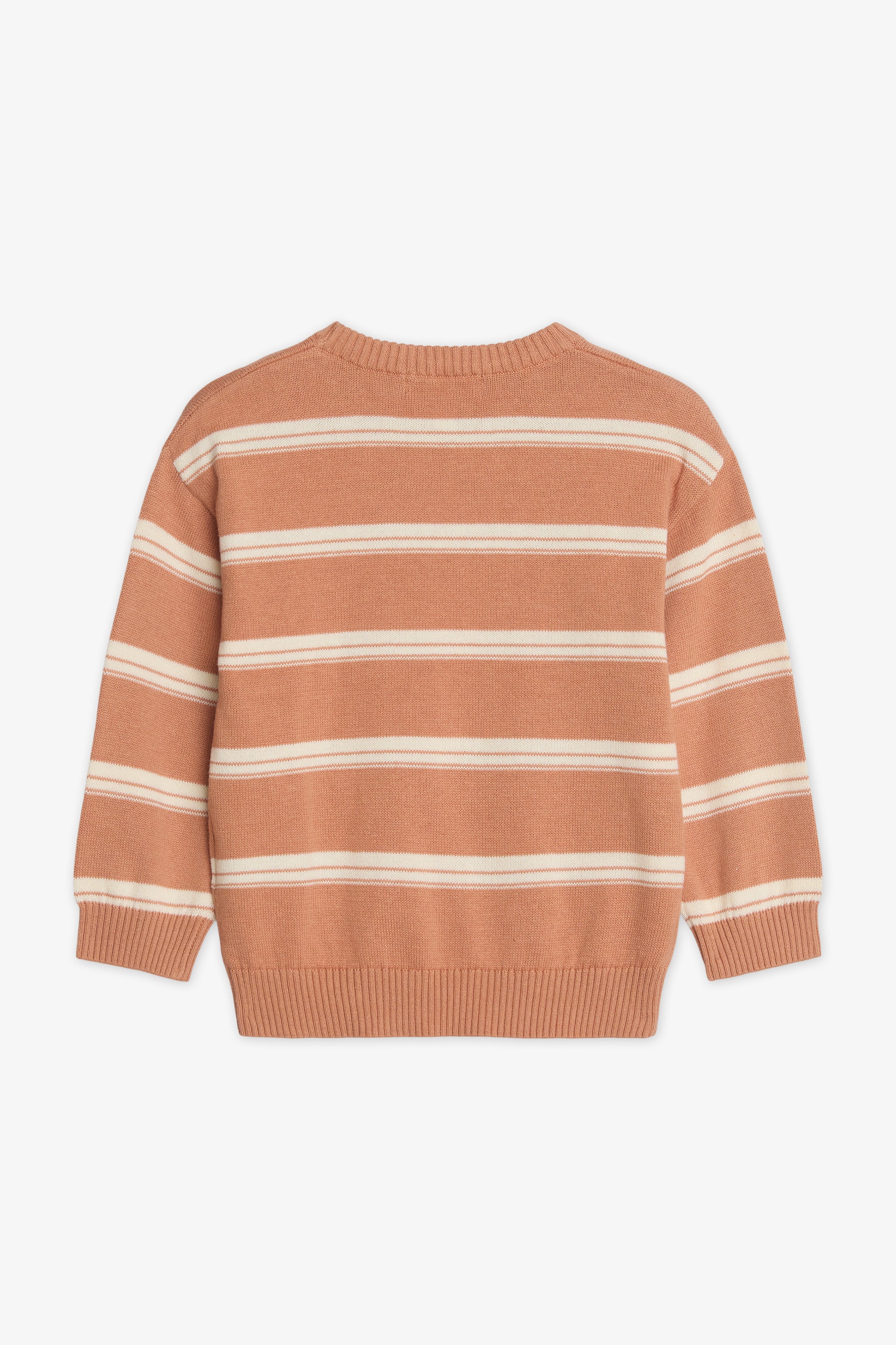 Chandail tricot rayé 2T-3T - Bébé garçon - Image 4