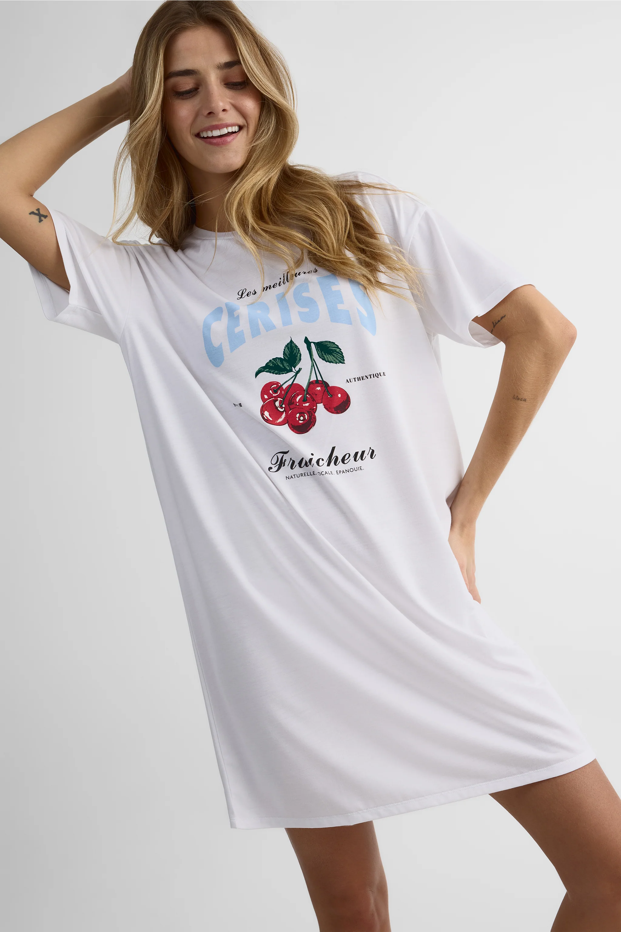 Robe de nuit imprimé – Femme - Image 4