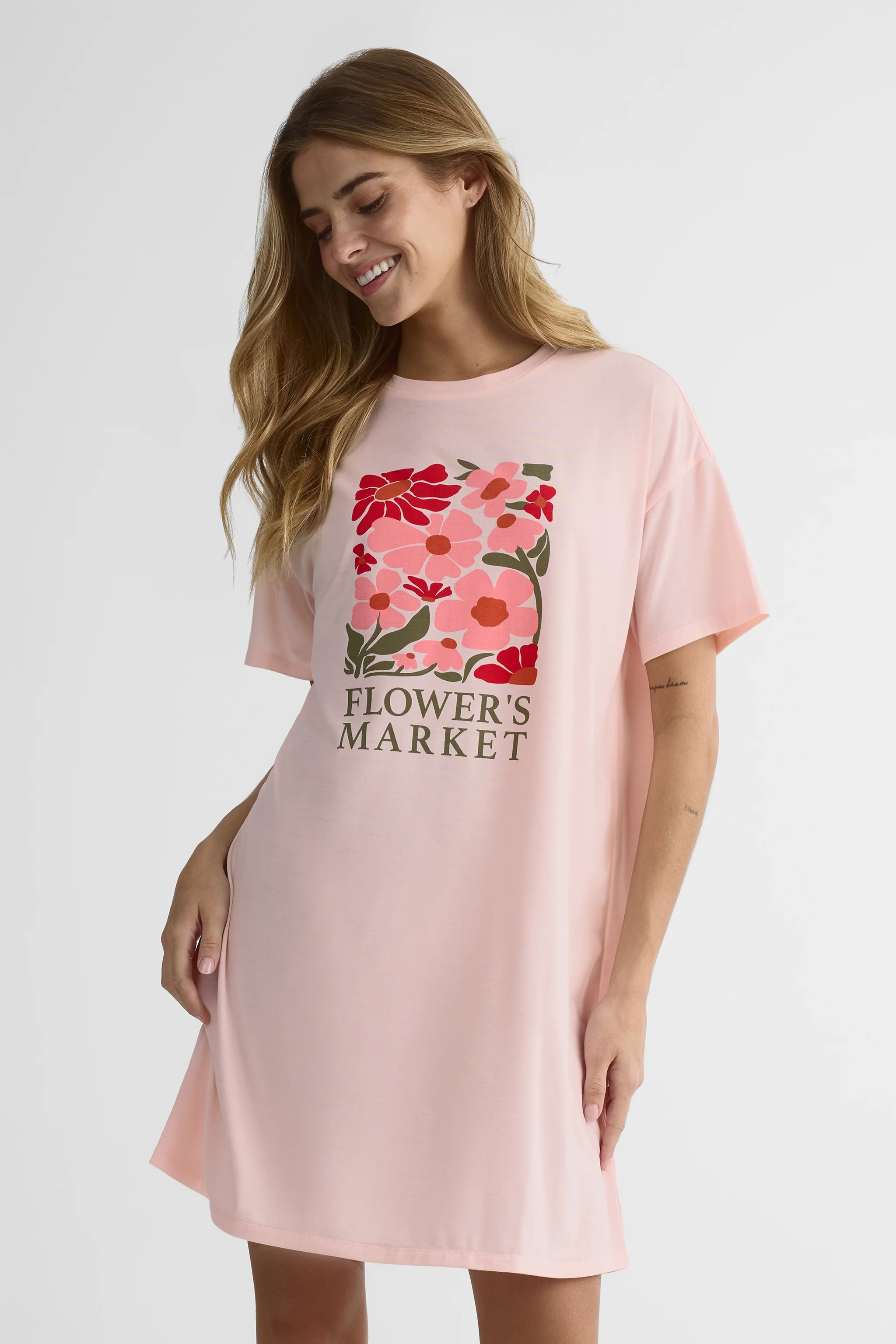 Robe de nuit imprimé – Femme - Image 5