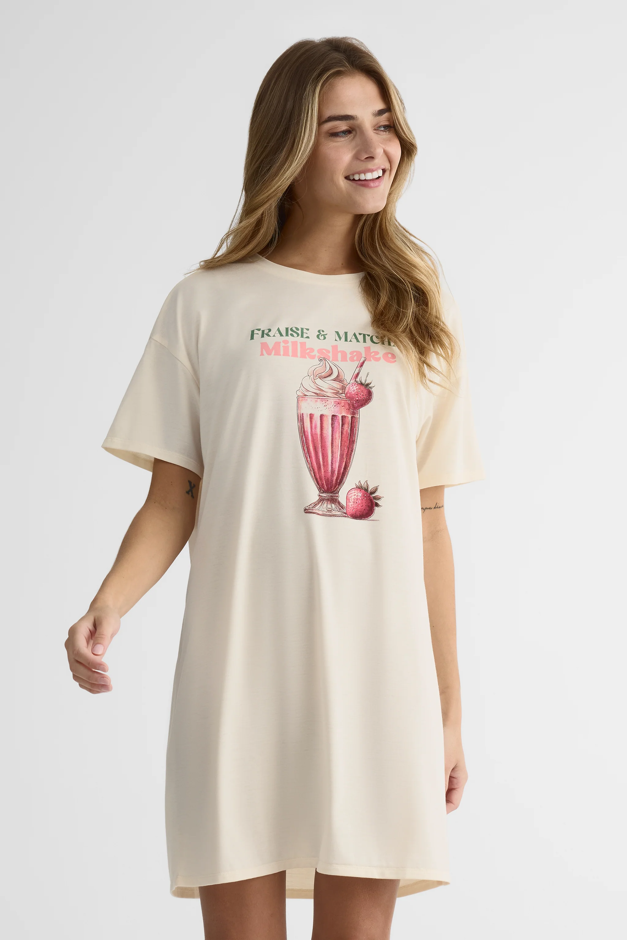 Robe de nuit imprimé – Femme - Image 9