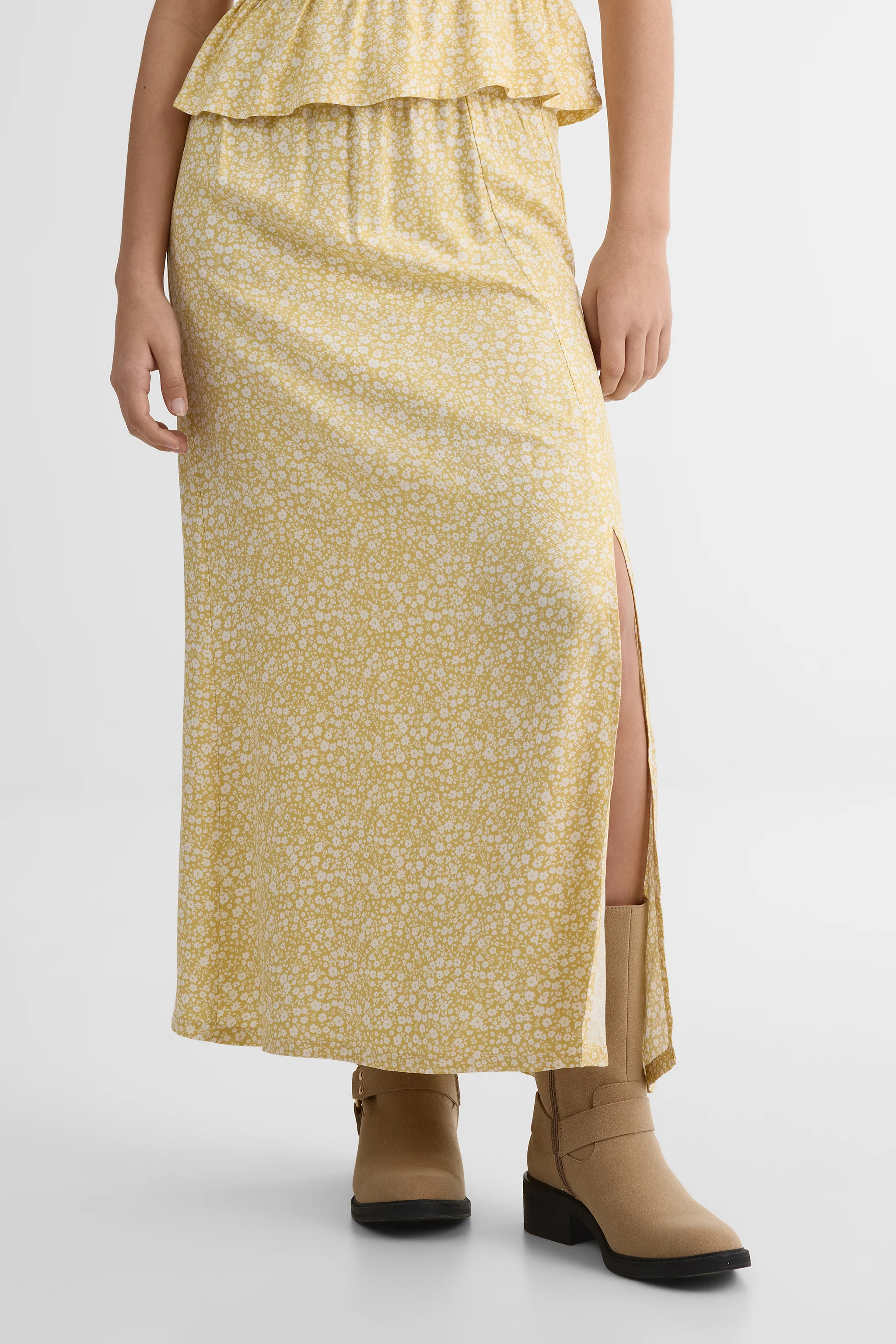 Jupe maxi à fente latérale - Ado fille - Image 4