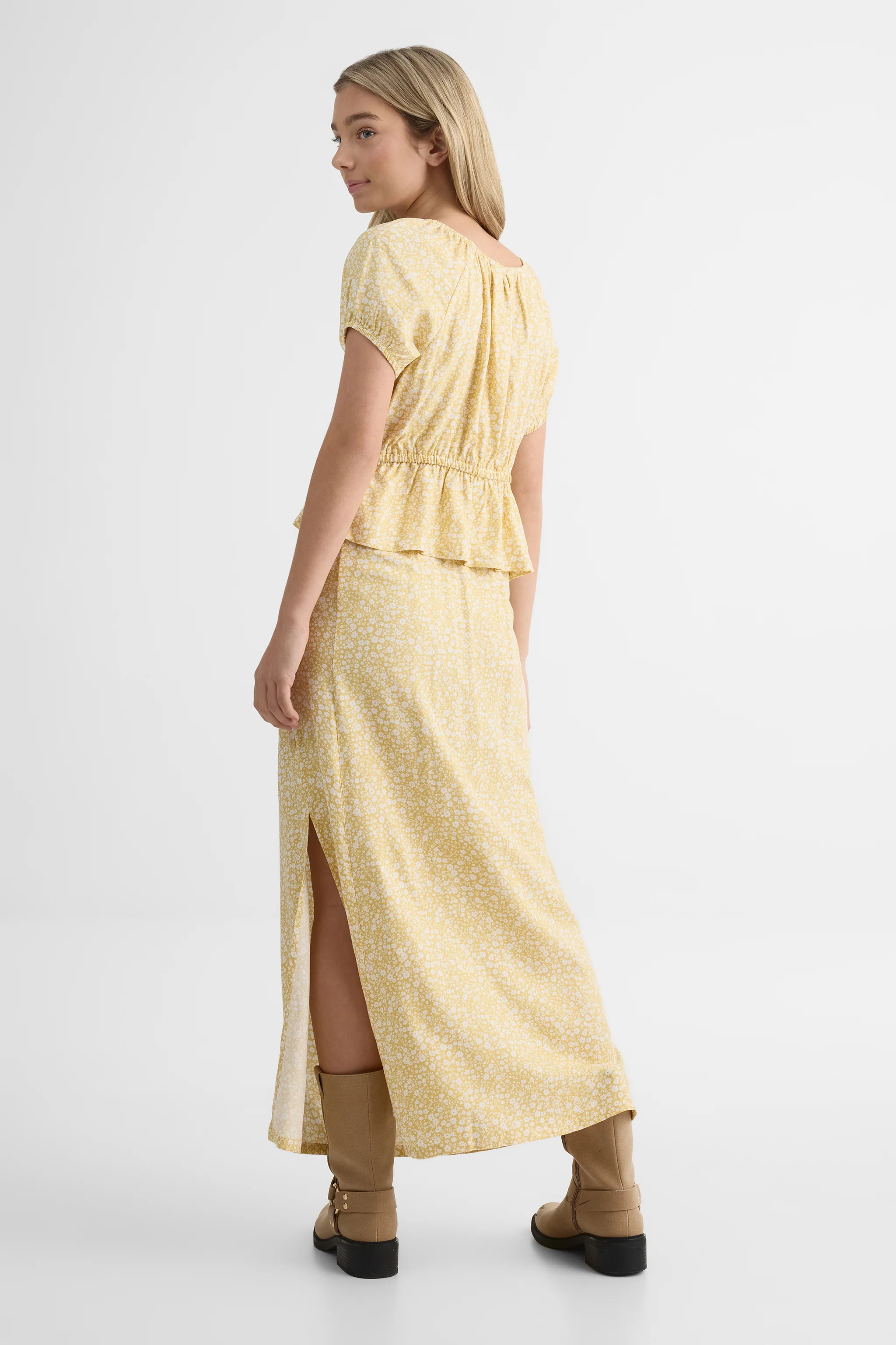 Jupe maxi à fente latérale - Ado fille - Image 5