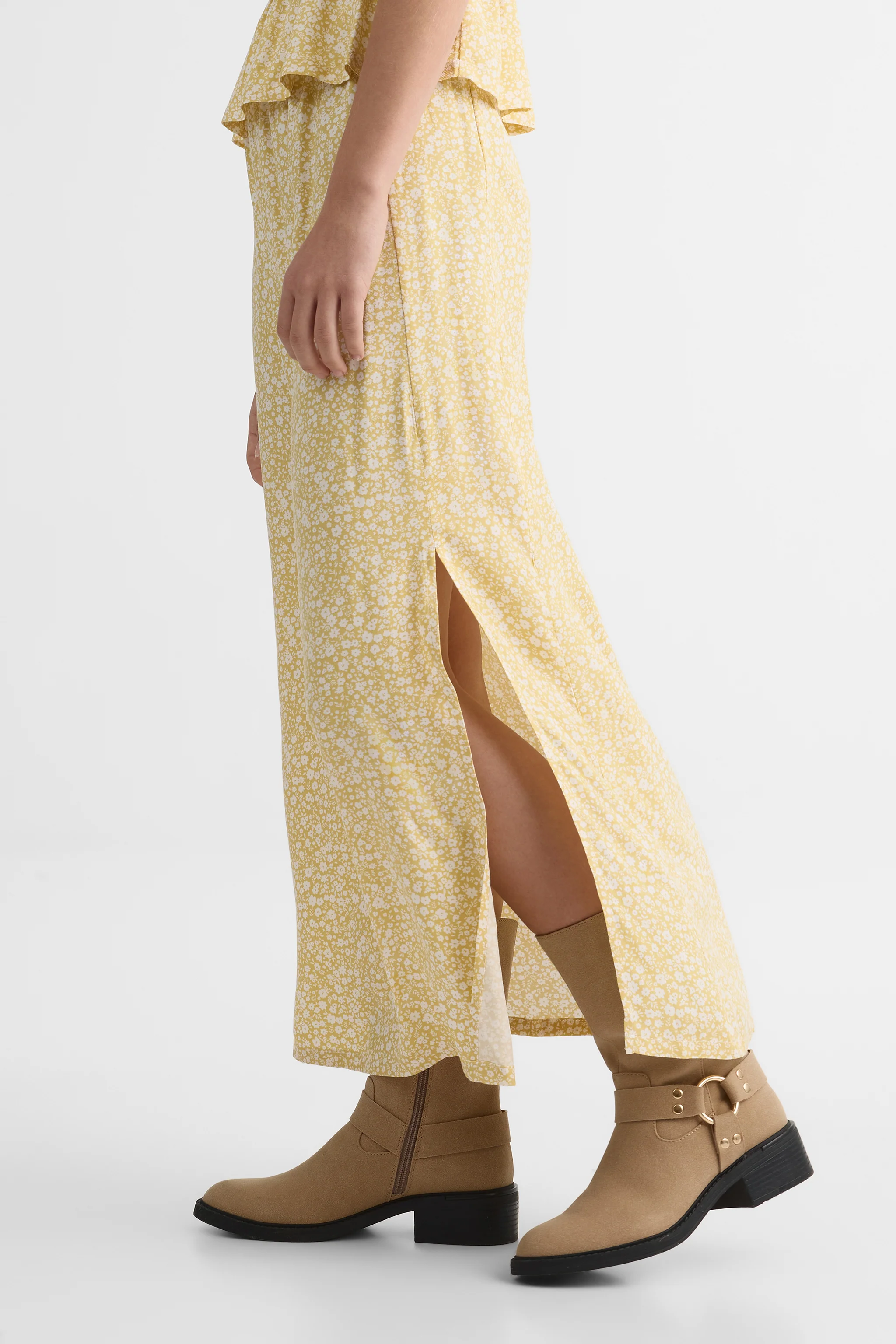 Jupe maxi à fente latérale - Ado fille - Image 6