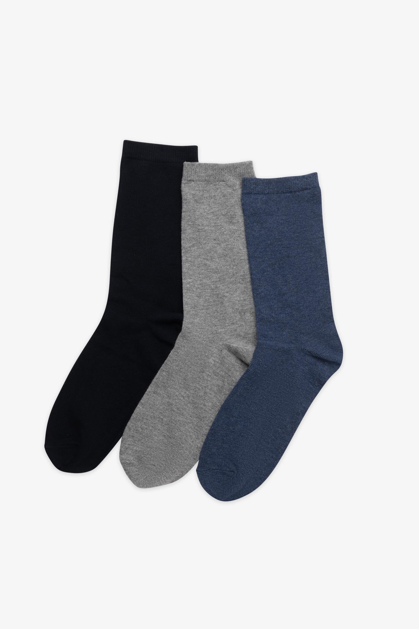 Lot de 3 paires de chaussettes en coton - Femme - Image 5