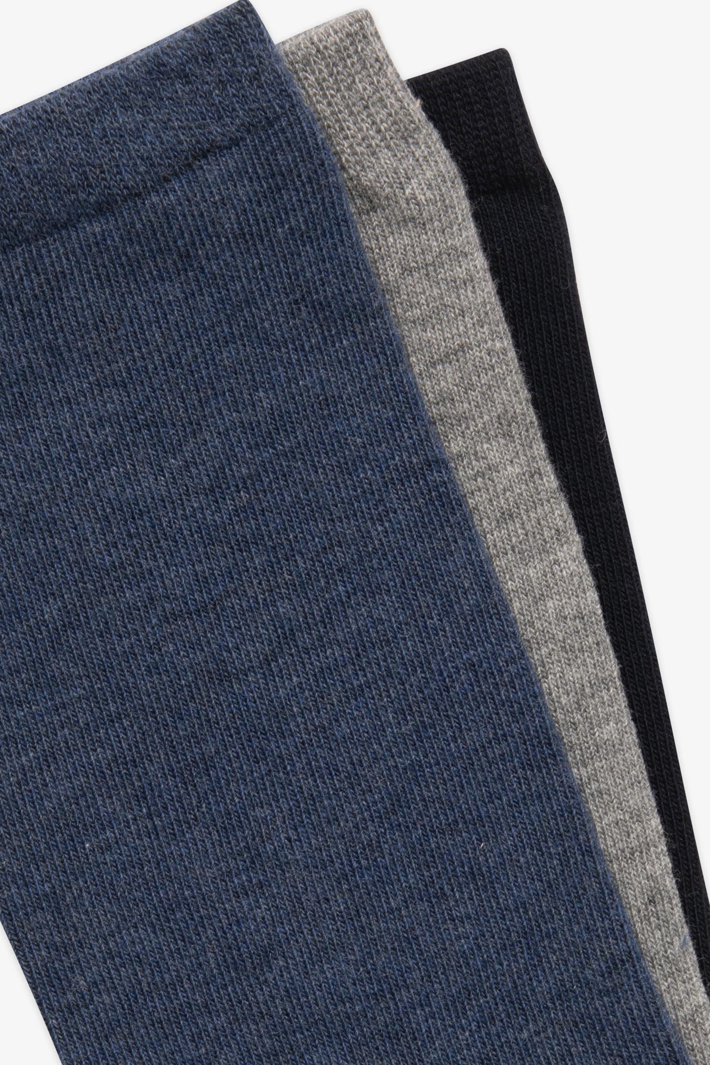 Lot de 3 paires de chaussettes en coton - Femme - Image 8