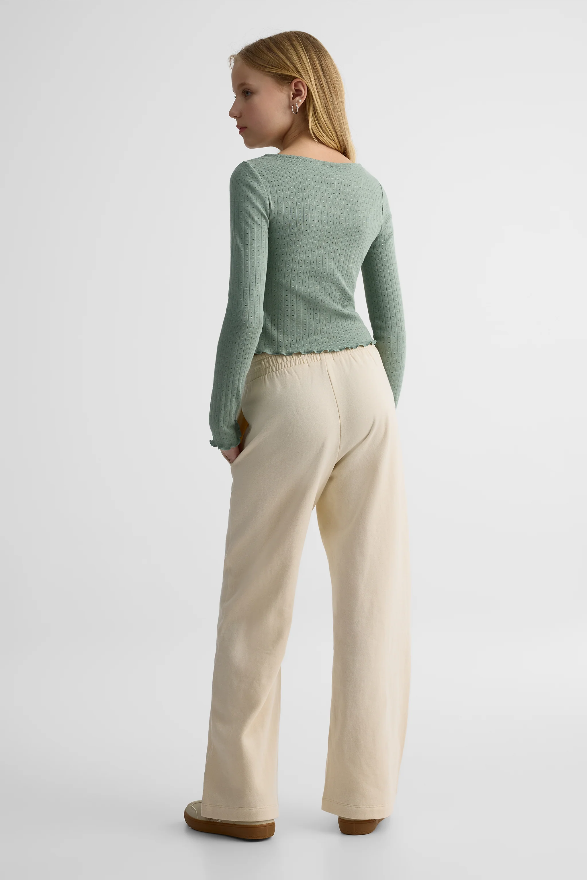 Pantalon ouaté à jambes larges – Ado fille - Image 5