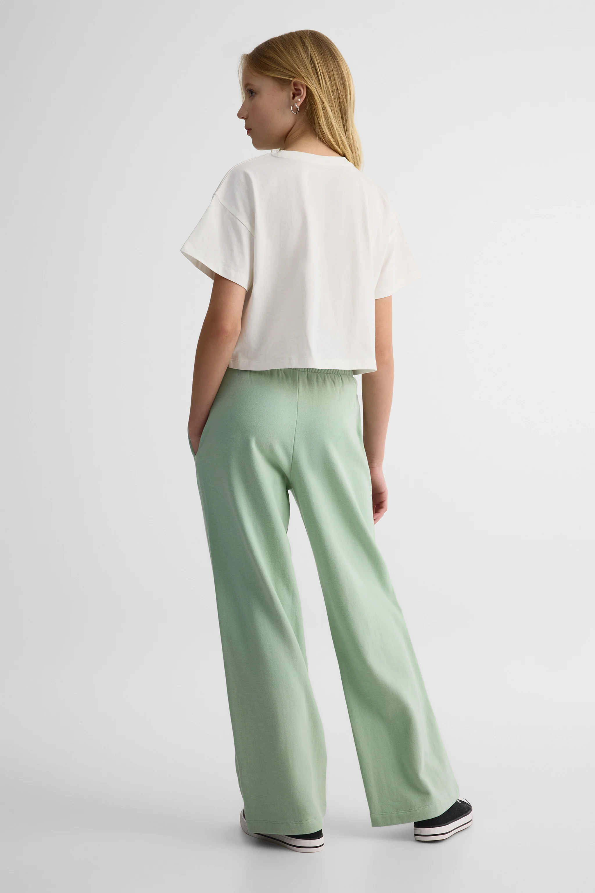 Pantalon ouaté à jambes larges – Ado fille - Image 8