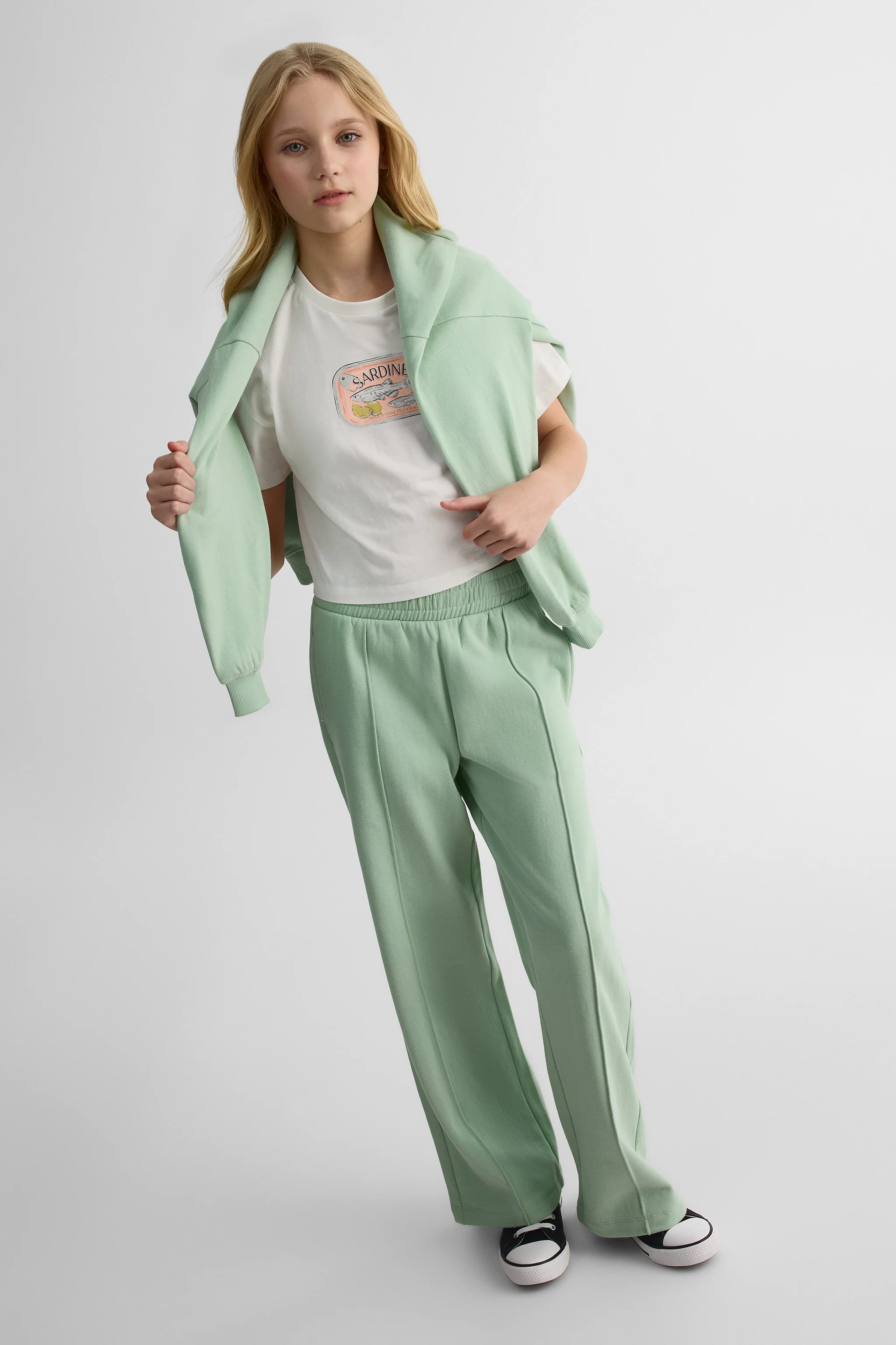 Pantalon ouaté à jambes larges – Ado fille - Image 9