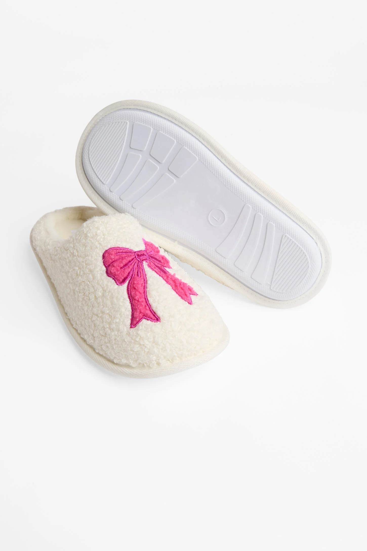 Pantoufles à enfiler en sherpa - Enfant fille - Image 4