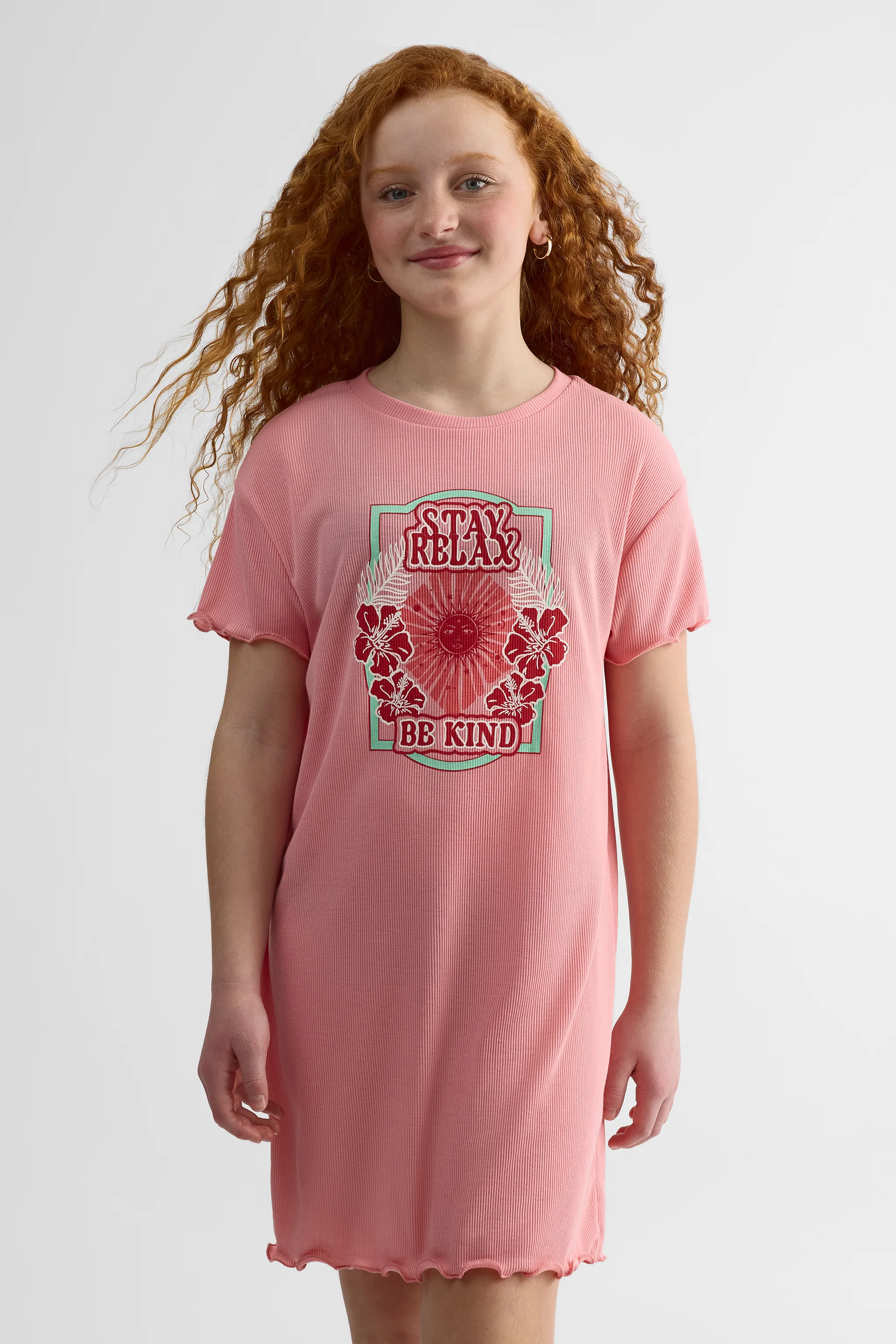 Robe de nuit imprimé – Ado fille - Image 4