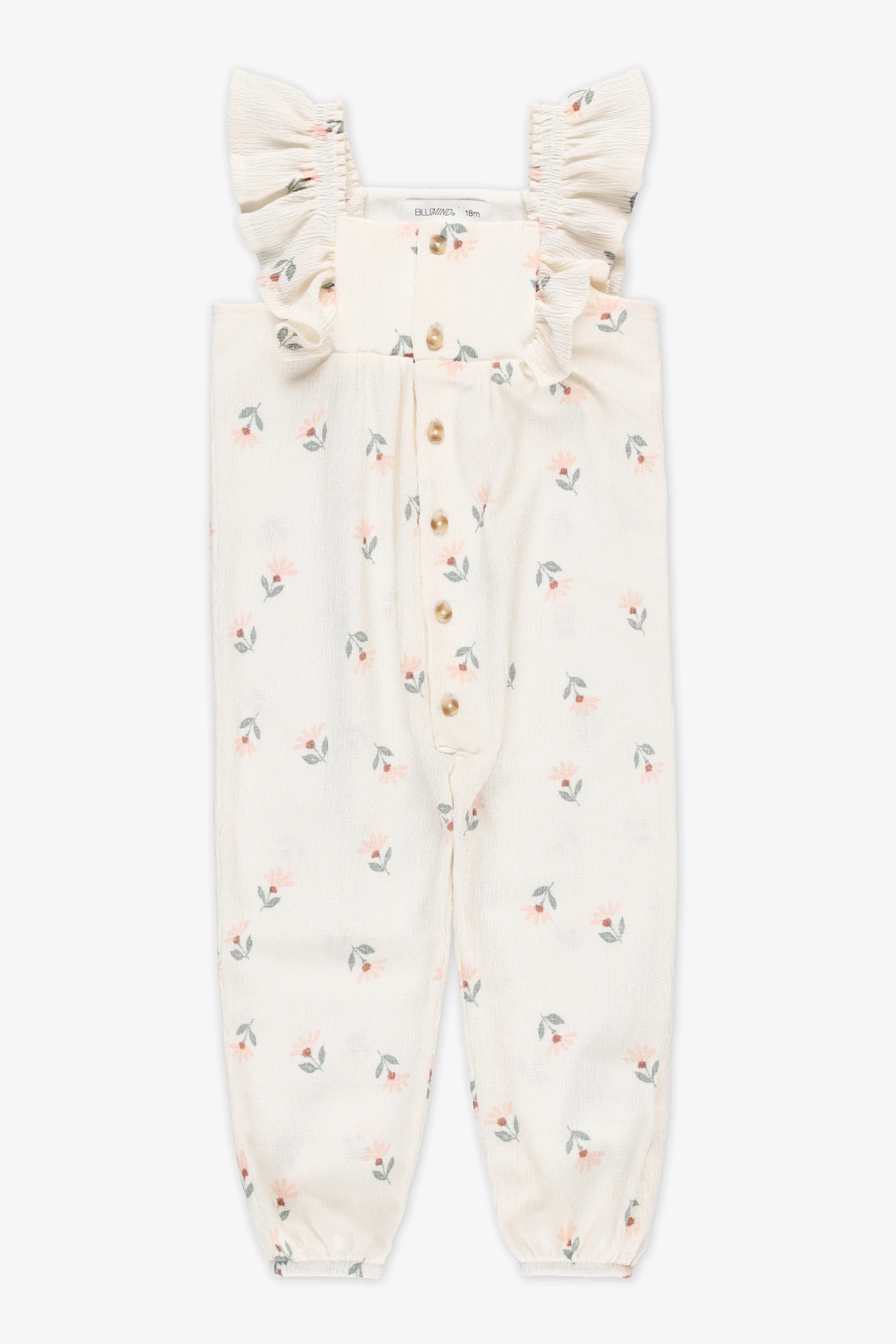 Salopette manches à volants 2T-3T - Bébé fille - Image 3