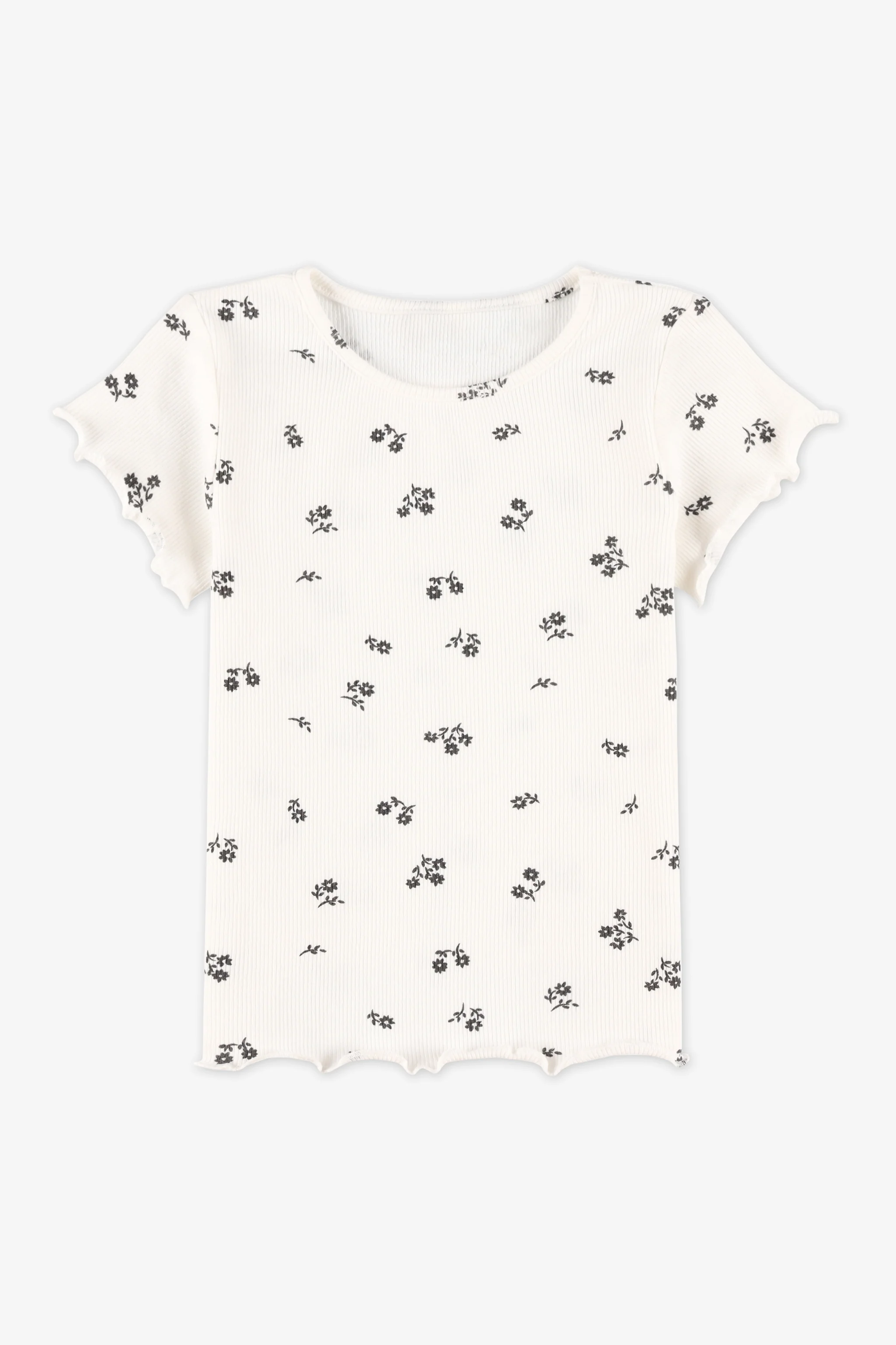 T-shirt à bords frisons 2T-3T - Bébé fille - Image 3