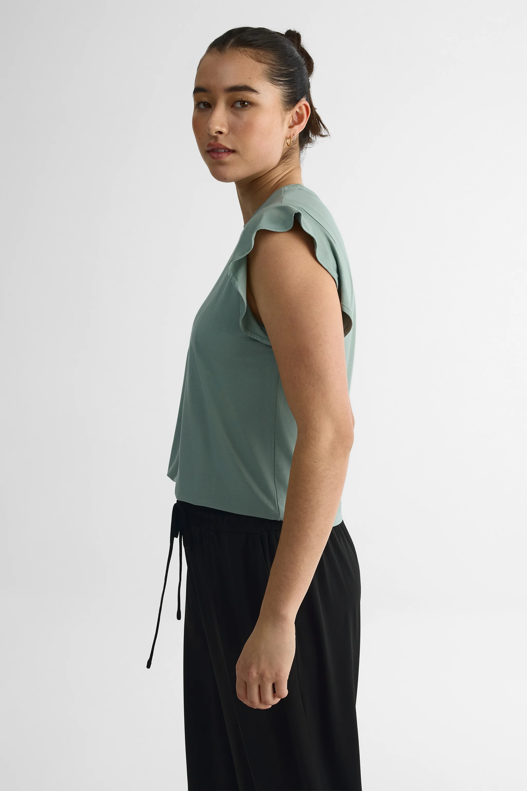 T-shirt à manches volants - Femme - Image 9