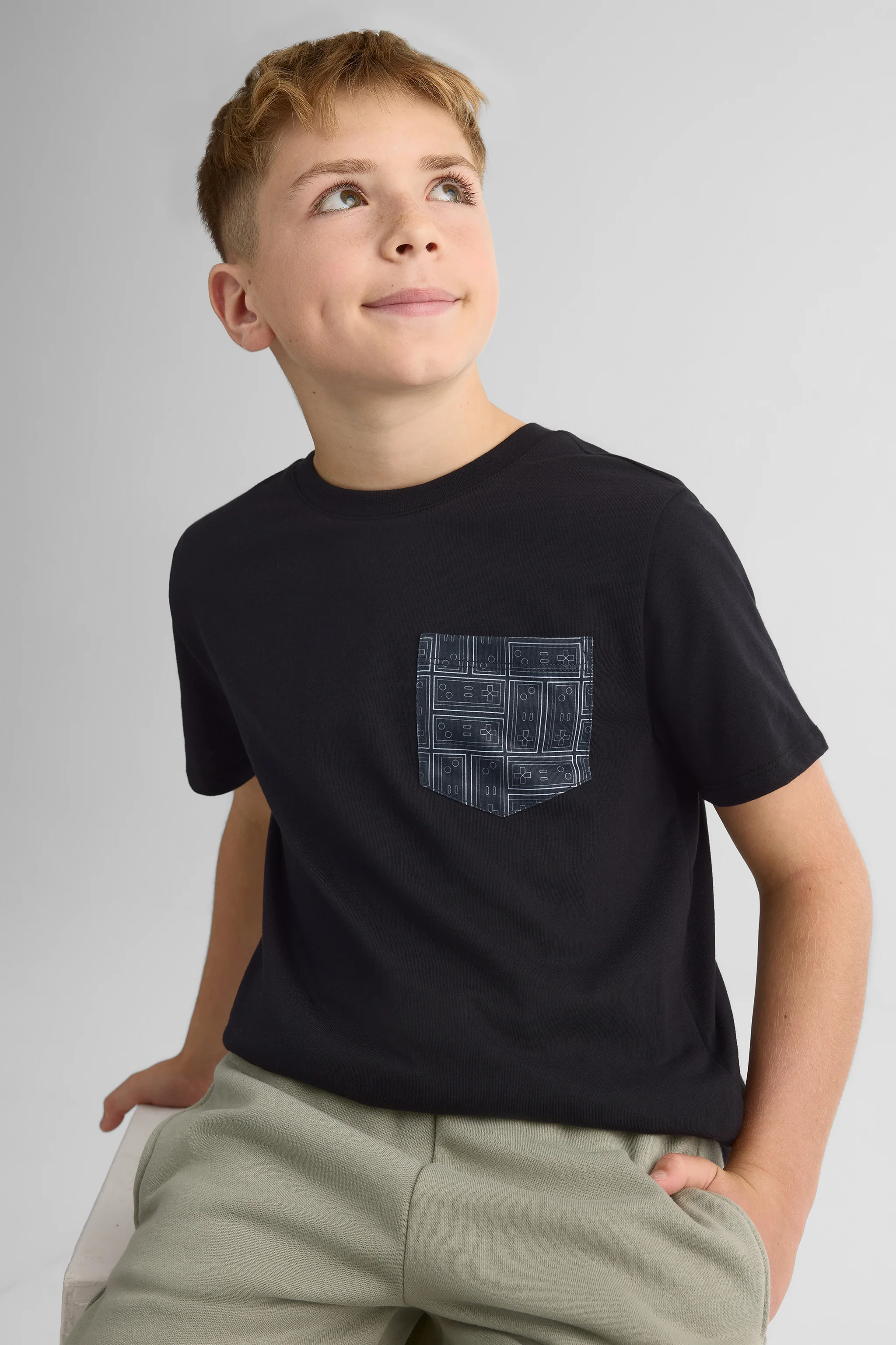 T-shirt à poche 2/25$ - Ado garçon - Image 4