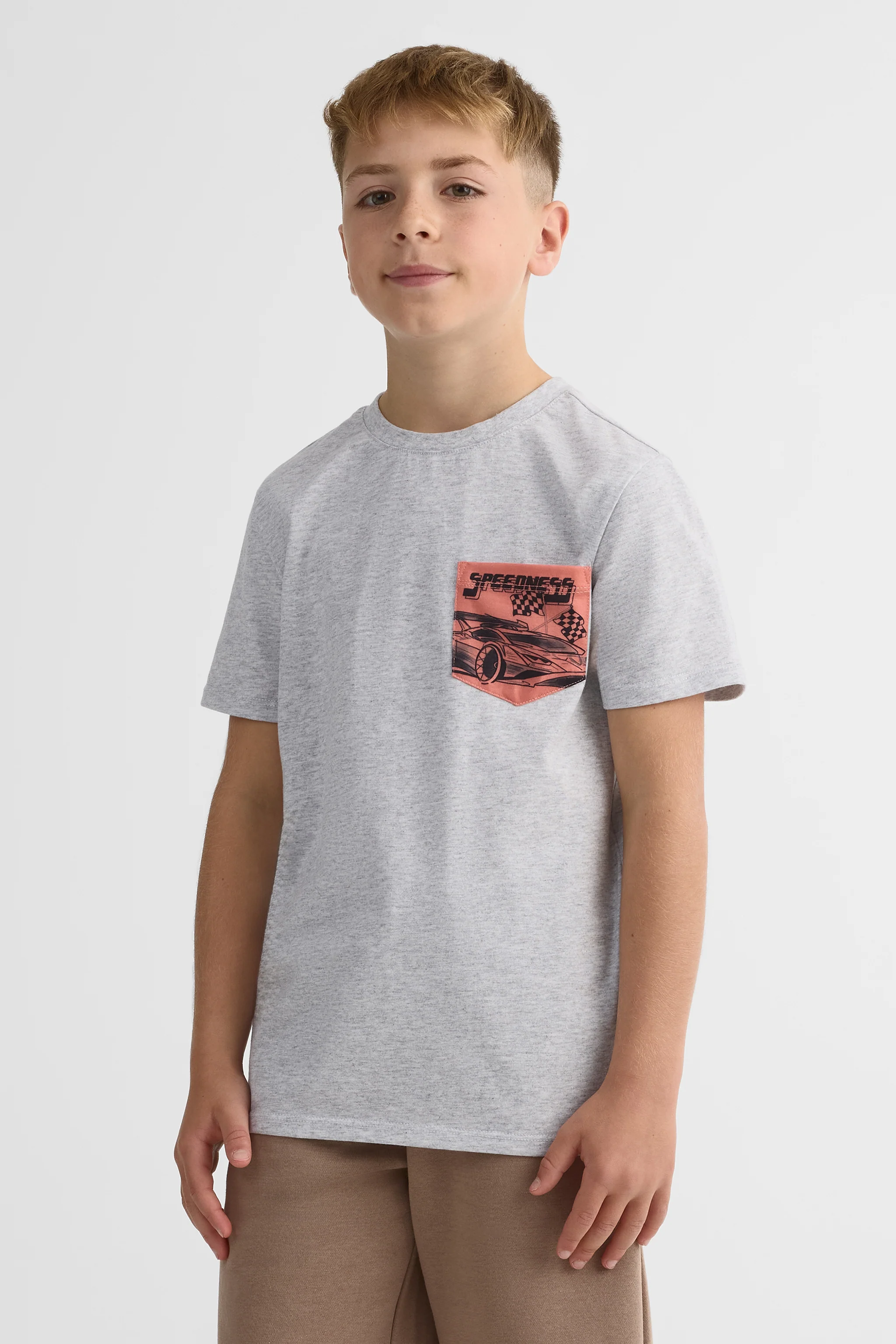 T-shirt à poche 2/25$ - Ado garçon - Image 5