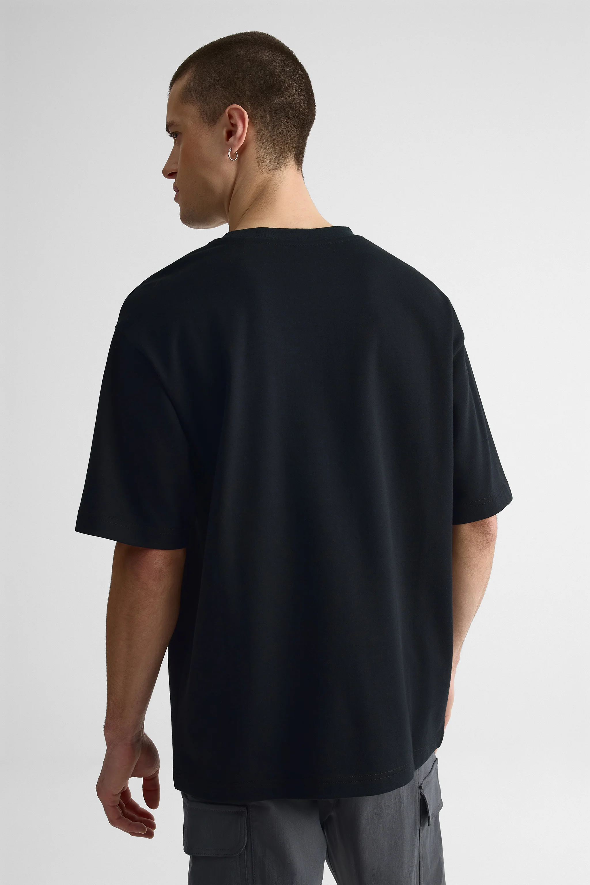 T-shirt col rond - Homme - Image 5