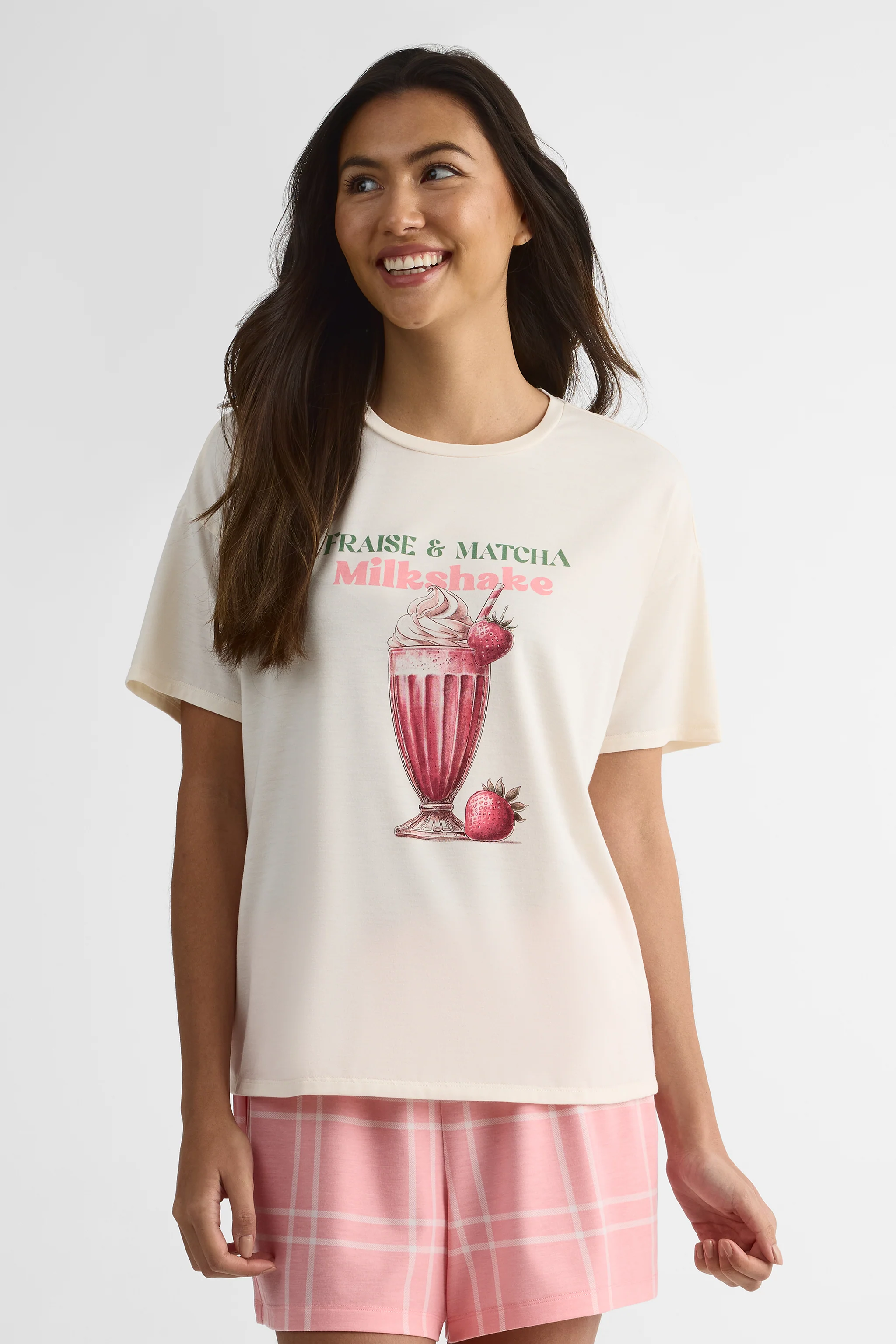 T-shirt pyjama imprimé – Femme - Image 6