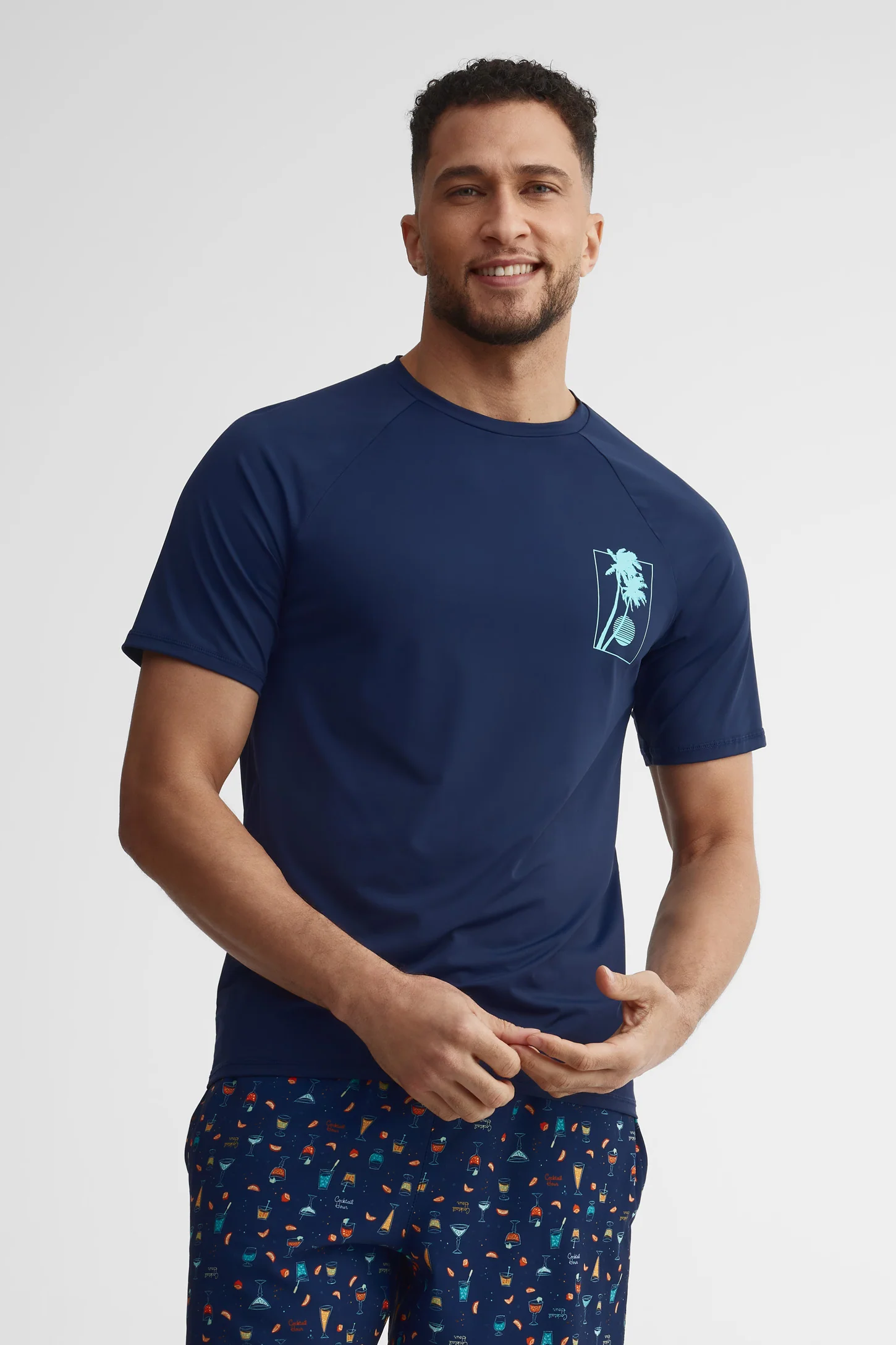 T-shirt maillot de bain ''rashguard'' - Homme - Image 5