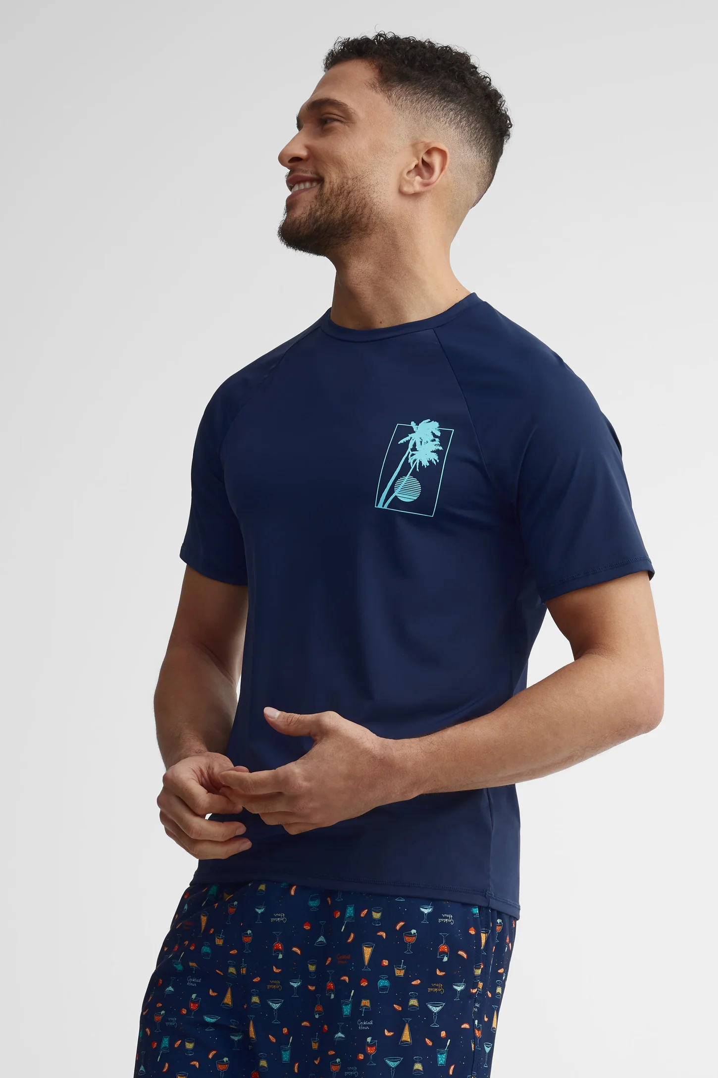 T-shirt maillot de bain ''rashguard'' - Homme - Image 7