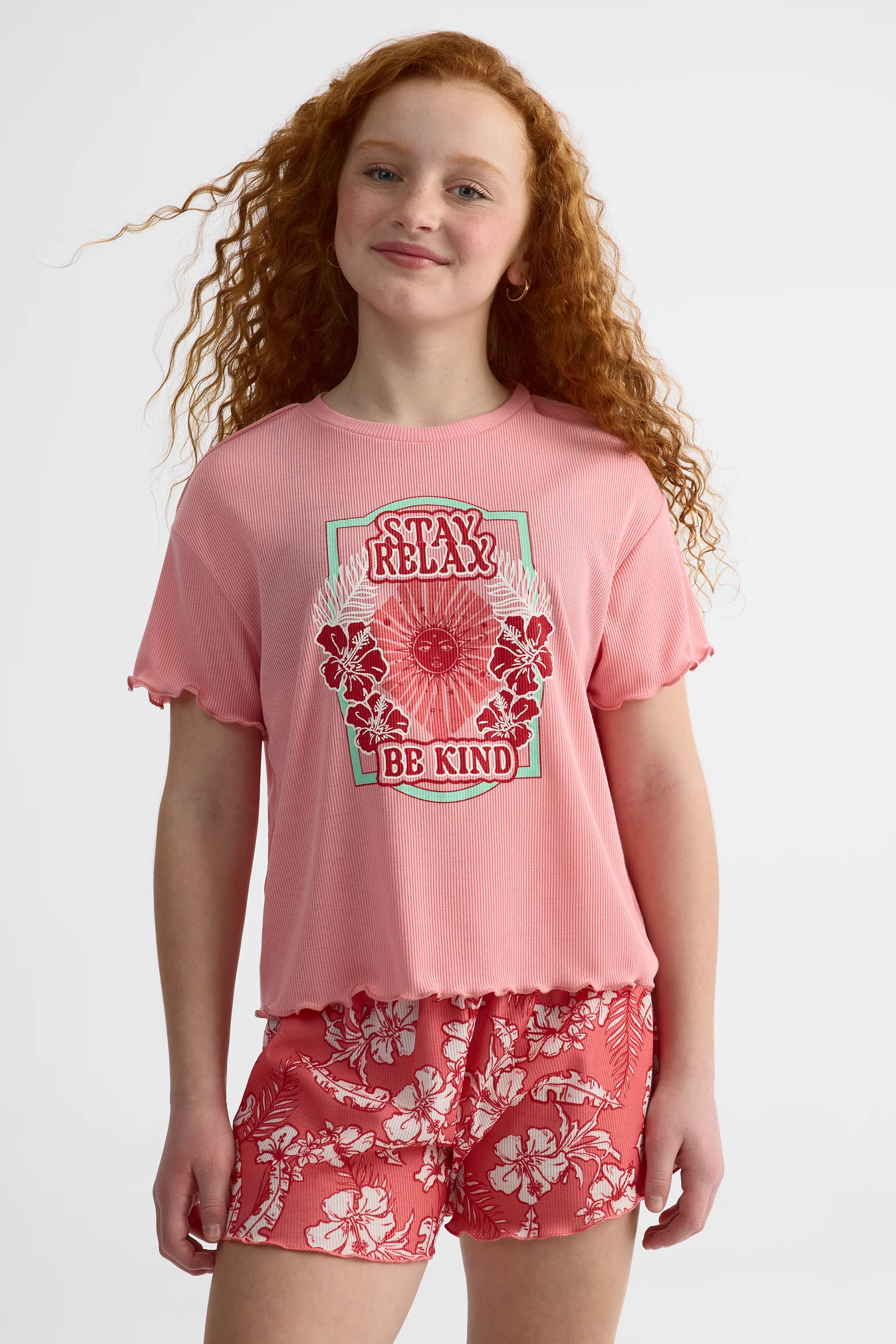 T-shirt pyjama imprimé – Ado fille - Image 4