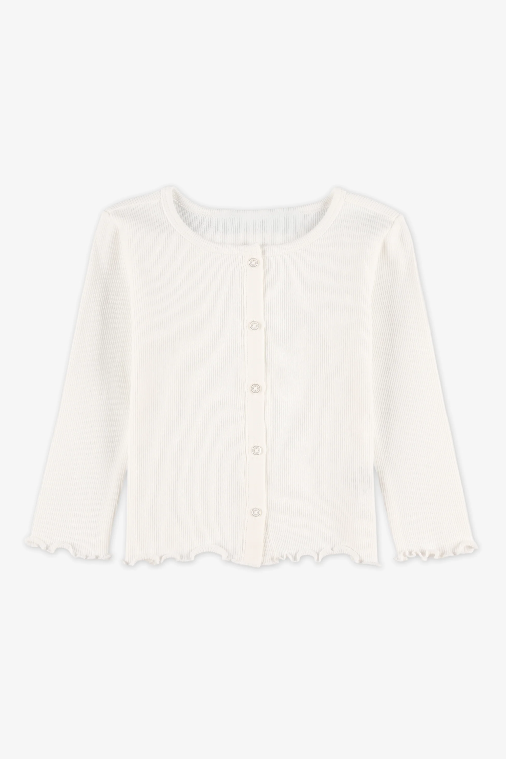 Cardigan à bords frisons 2T-3T - Bébé fille - Image 3